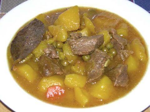 Patatas guisadas con carne potato and beef stew catering