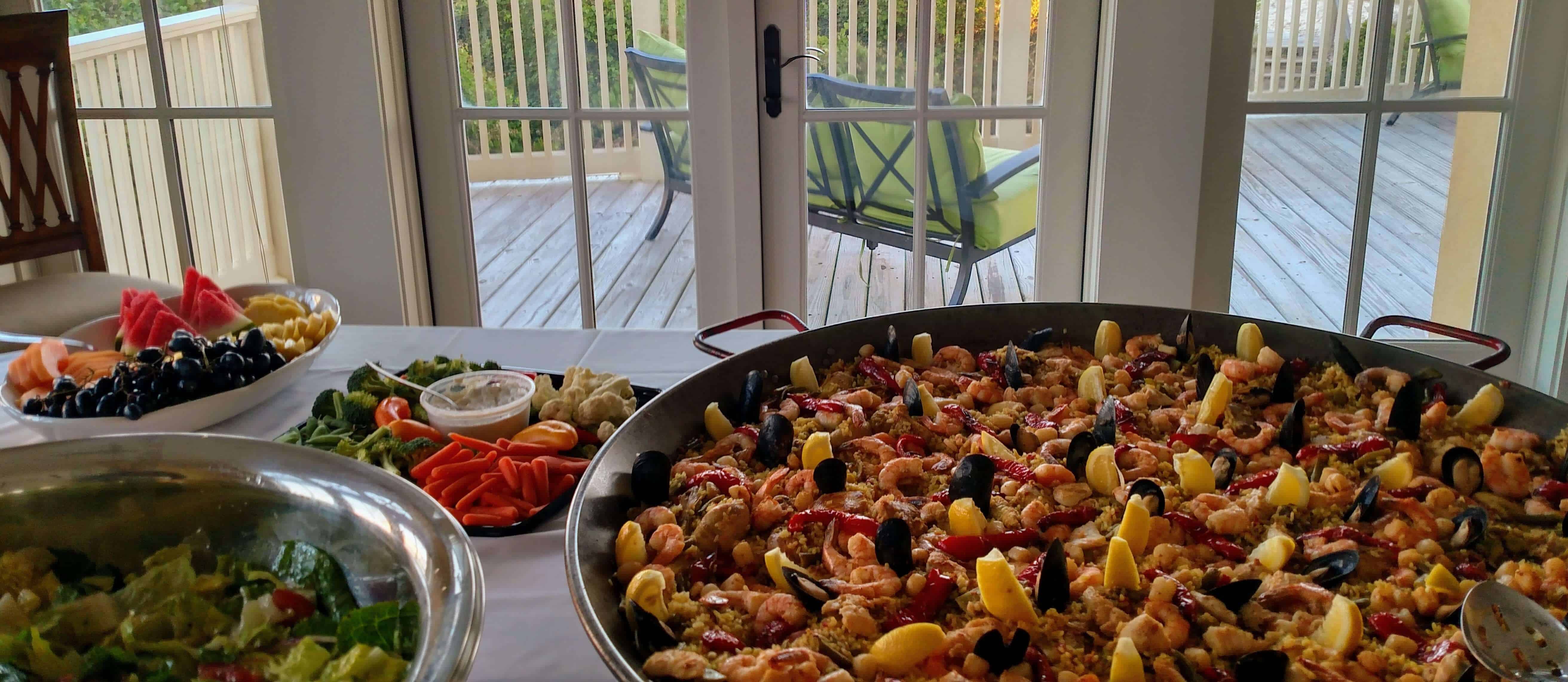 Delivery Real Paella Catering