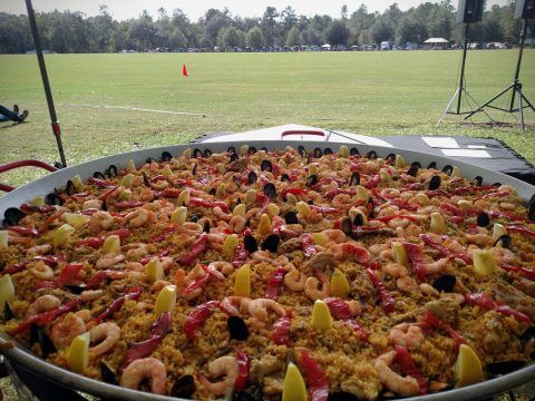 Real Paella Catering at an event in Tallahassee, Florida