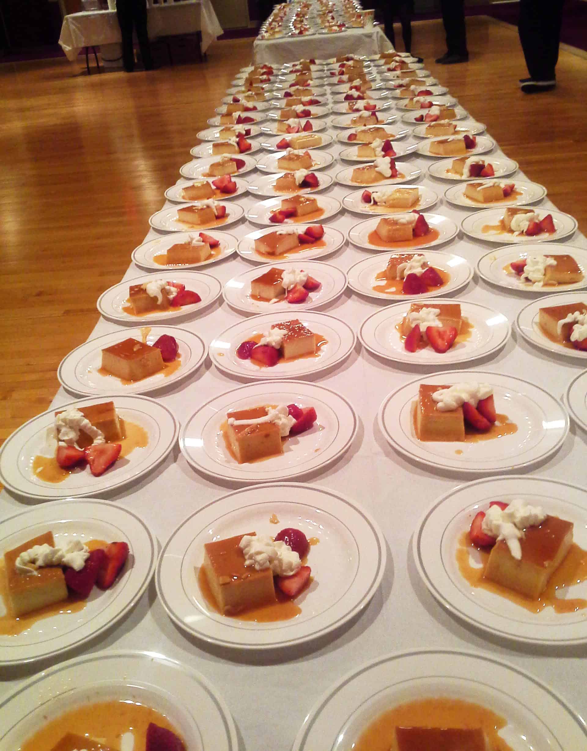 Flan Real Paella Catering