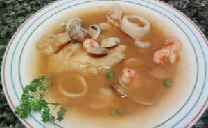 Sopa Marinera seafood soup