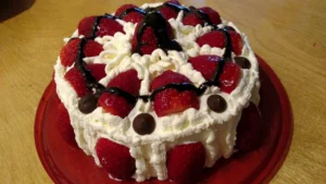 Real Paella Catering Strawberry Cheesecake